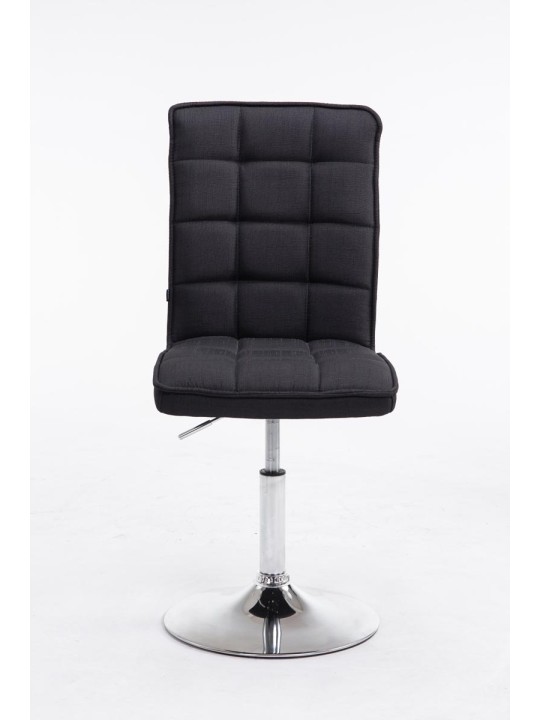 Scaun de sufragerie Peking V2 material textil, negru Scaun de sufragerie Peking V2 material textil, negru
