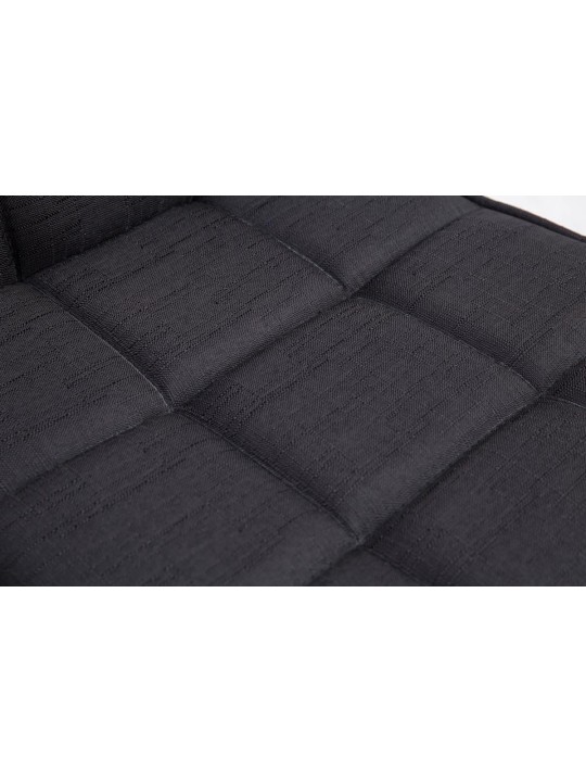 Scaun de sufragerie Peking V2 material textil, negru Scaun de sufragerie Peking V2 material textil, negru