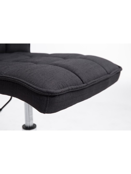Scaun de sufragerie Peking V2 material textil, negru Scaun de sufragerie Peking V2 material textil, negru
