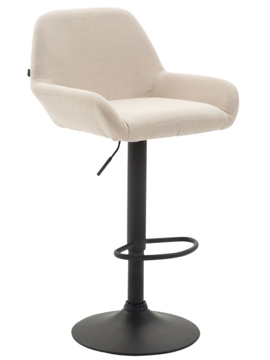 Scaun de bar Braga stofa B, crem Scaun de bar Braga stofa B, crem