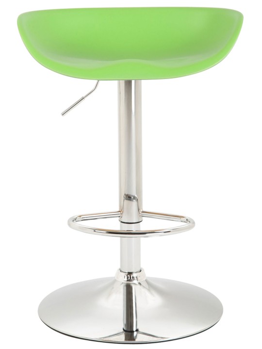 Scaun de bar Anaheim plastic crom, verde Scaun de bar Anaheim plastic crom, verde