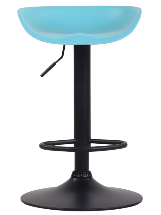 Scaun de bar Anaheim plastic negru, albastru Scaun de bar Anaheim plastic negru, albastru