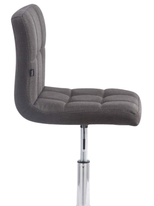 Set de 4 șezlonguri Palma V2 material textil, gri închis