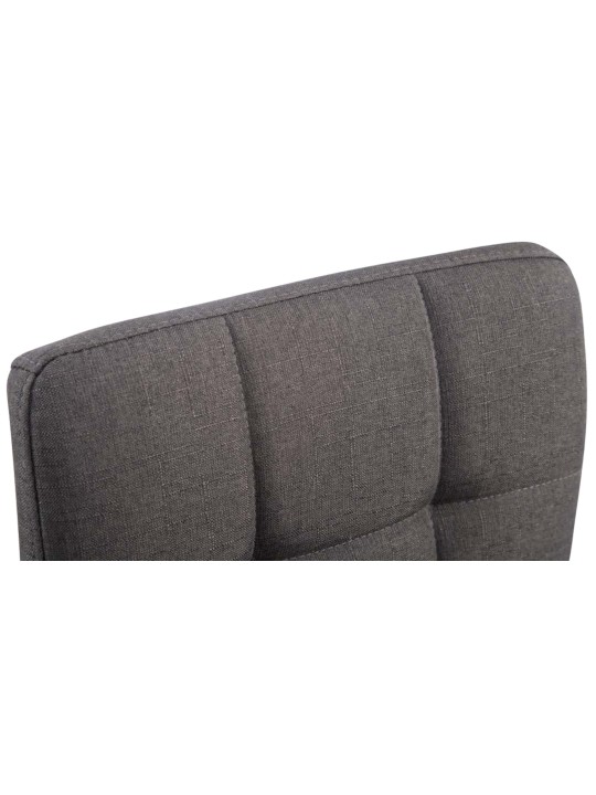 Set de 4 șezlonguri Palma V2 material textil, gri închis