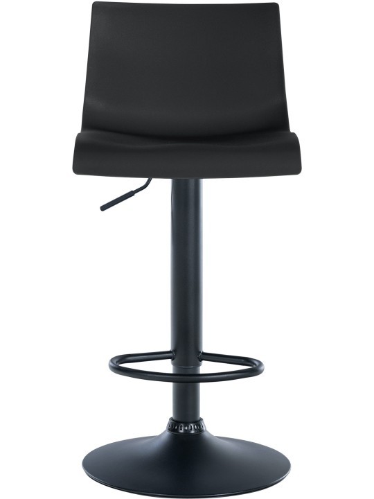 Scaun de bar Branford plastic, negru Scaun de bar Branford plastic, negru