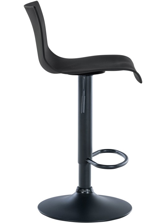 Scaun de bar Branford plastic, negru Scaun de bar Branford plastic, negru