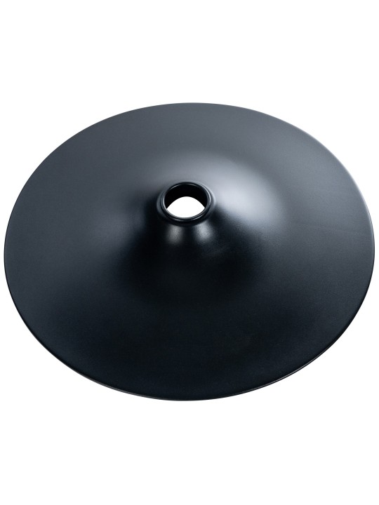 Farfurie de podea 45 cm, neagră Farfurie de podea 45 cm, neagră