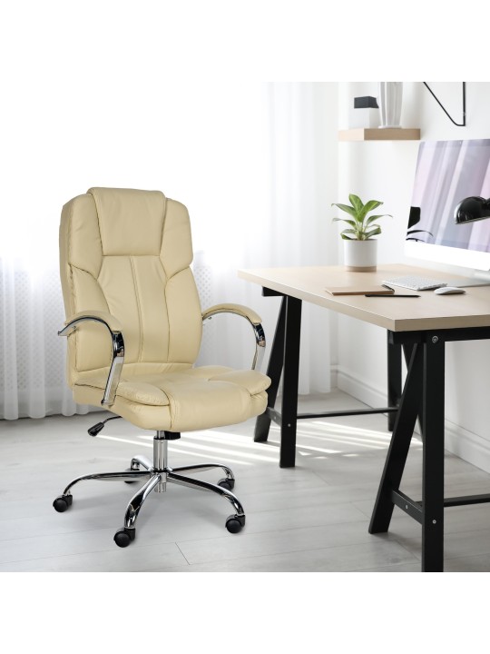 Scaun de birou BIG Xanthos, crem Scaun de birou BIG Xanthos, crem