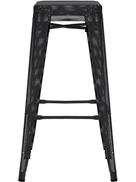 Scaun de bar Fletcher, negru