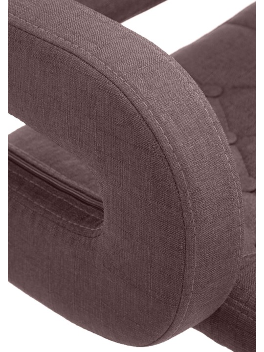 Scaun de lucru Dublin material textil, maro Scaun de lucru Dublin material textil, maro