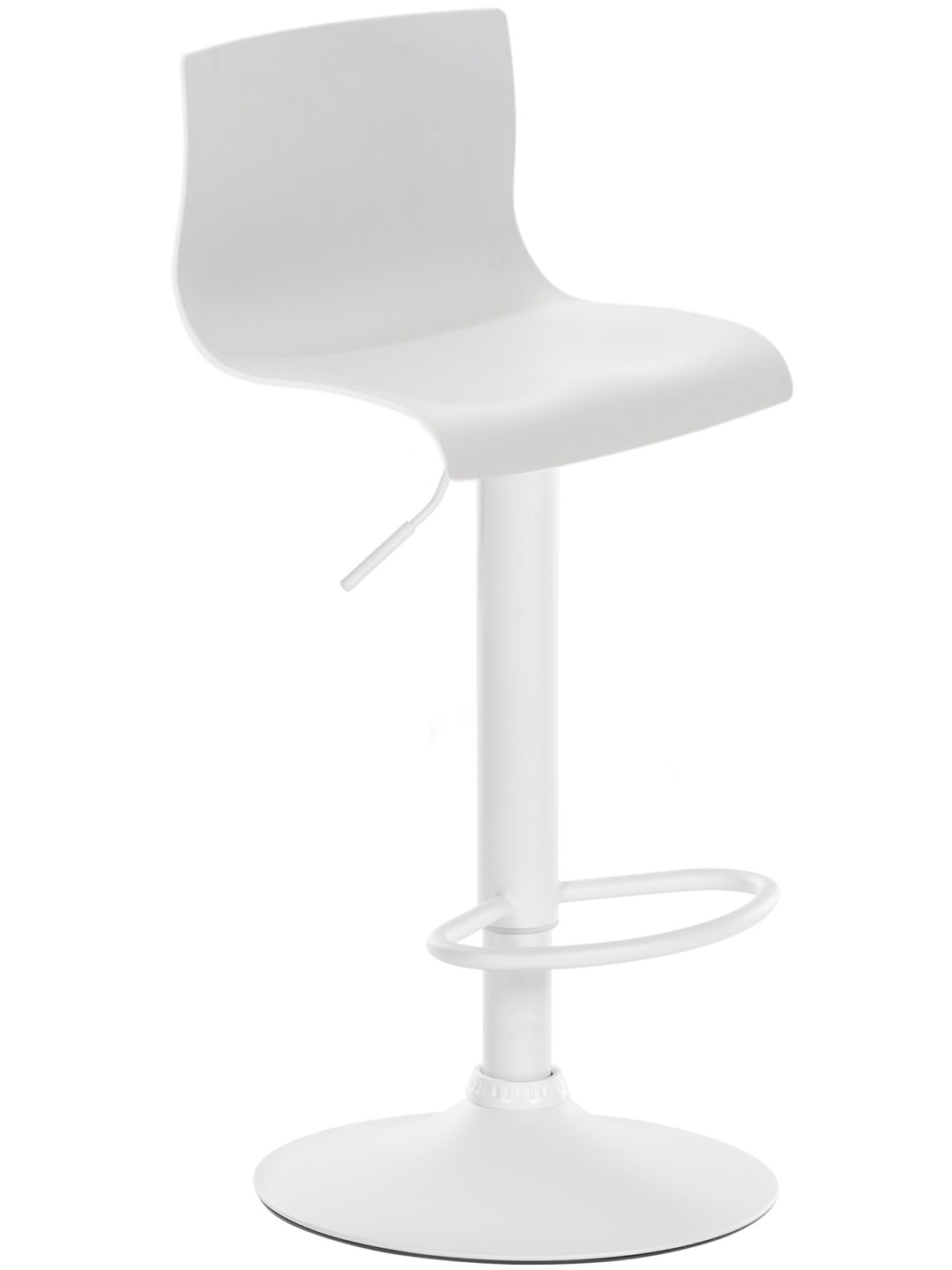 Scaun de bar Hoover W, alb