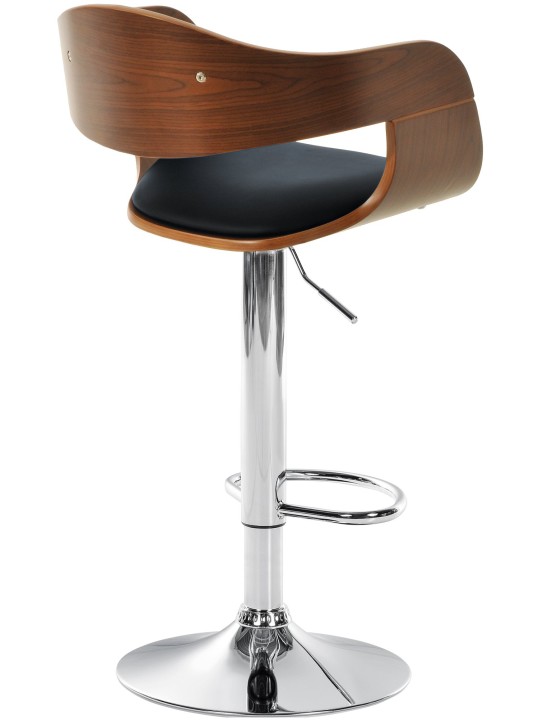 Scaun de bar Kingston C, nuc/negru