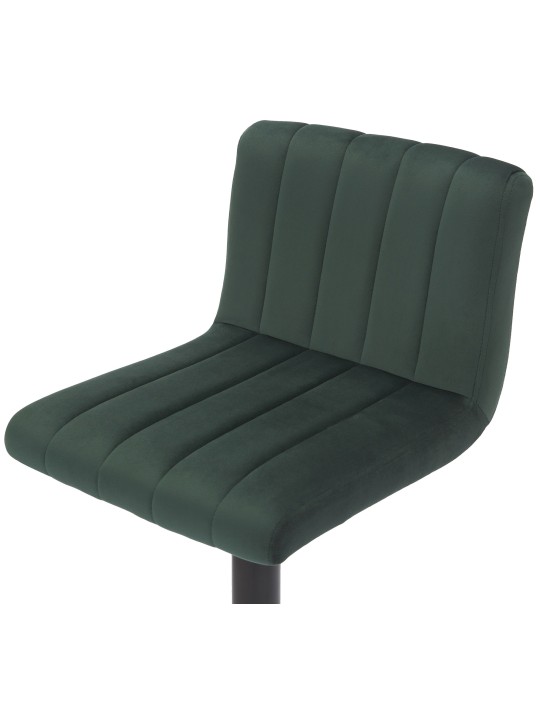 Scaun de bar Jamie catifea, verde Scaun de bar Jamie catifea, verde