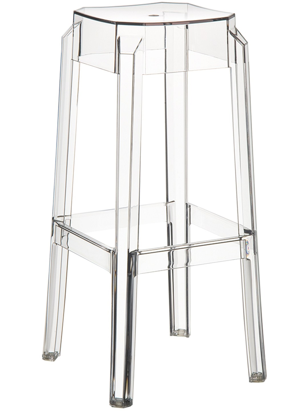 Scaun de bar Fox, transparent