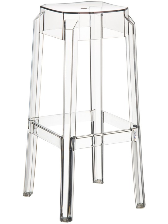 Scaun de bar Fox, transparent