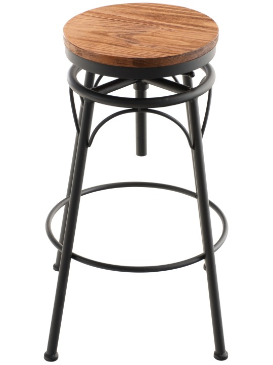 Scaun de bar Beam, negru Scaun de bar Beam, negru