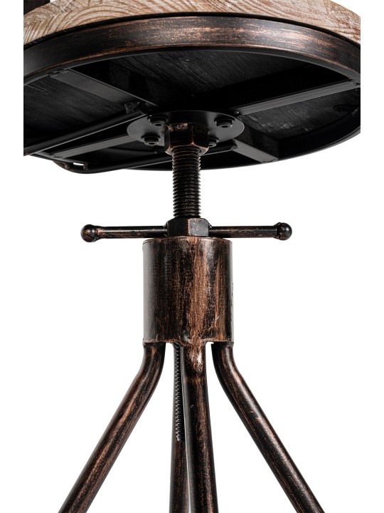 Scaun de bar Hanam, bronz
