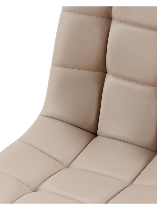 Scaun sufragerie Antibes piele artificială, taupe Scaun sufragerie Antibes piele artificială, taupe