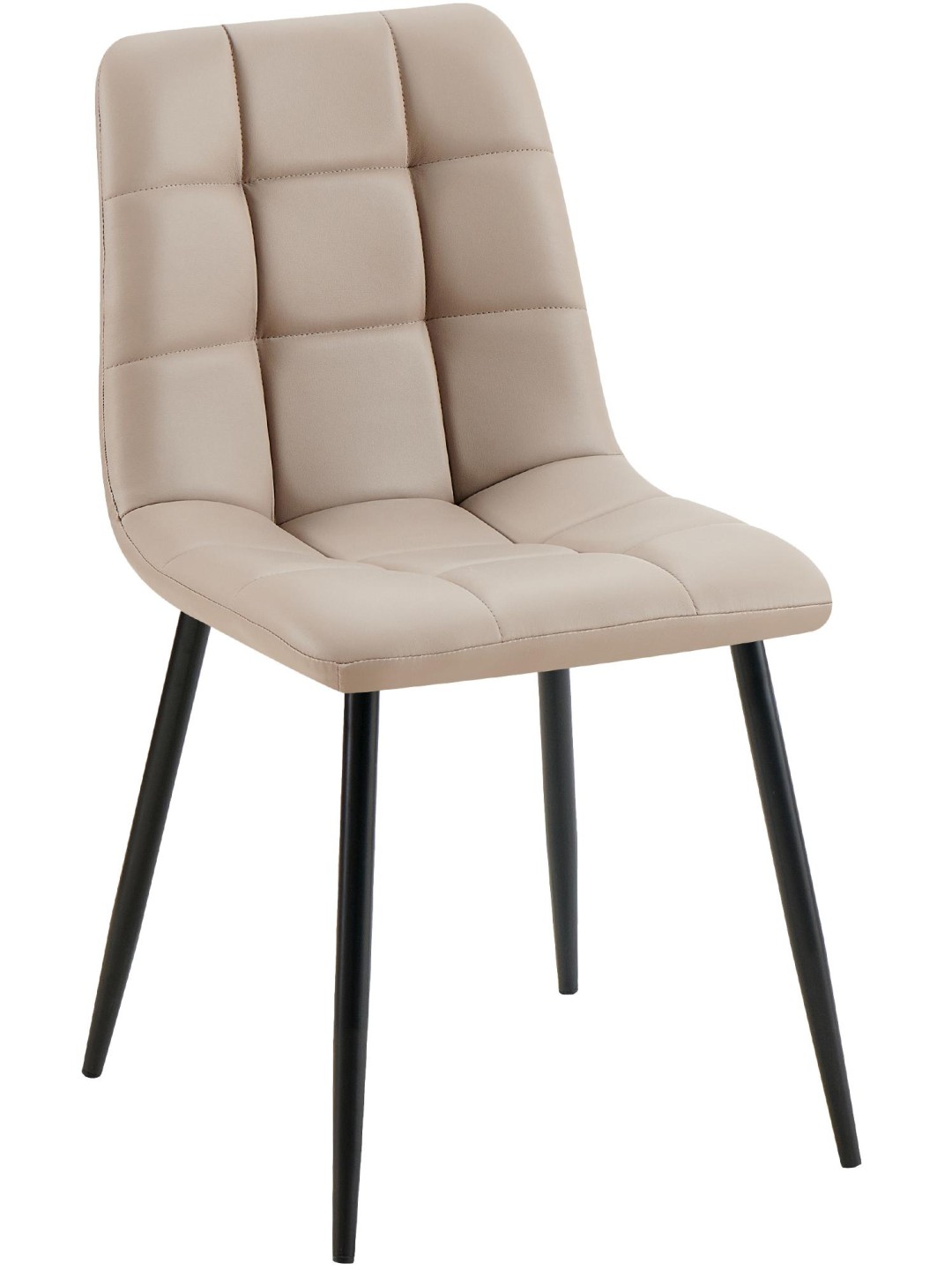 Scaun sufragerie Antibes piele artificială, taupe