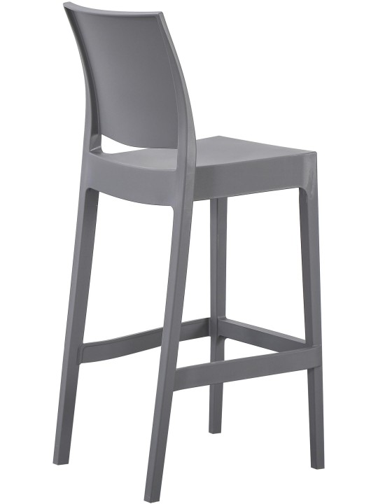 Scaun de bar Flamur, gri închis Scaun de bar Flamur, gri închis