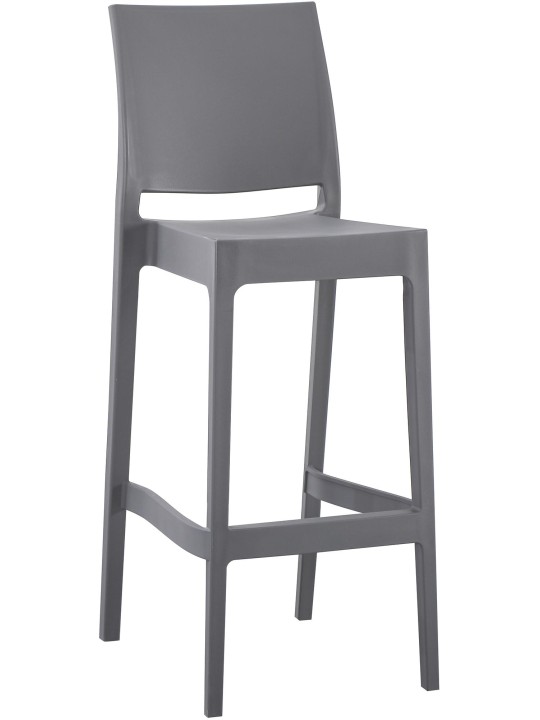 Scaun de bar Flamur, gri închis Scaun de bar Flamur, gri închis