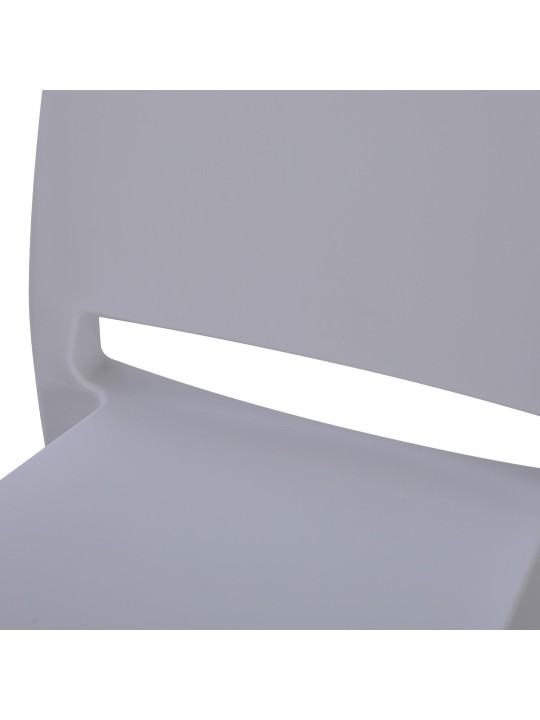 Scaun de bar Flamur, alb Scaun de bar Flamur, alb