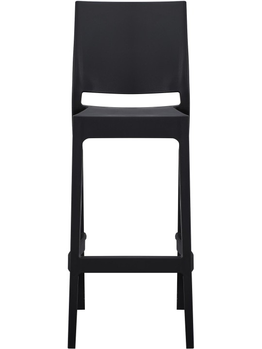Scaun de bar Flamur, negru