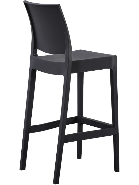 Scaun de bar Flamur, negru