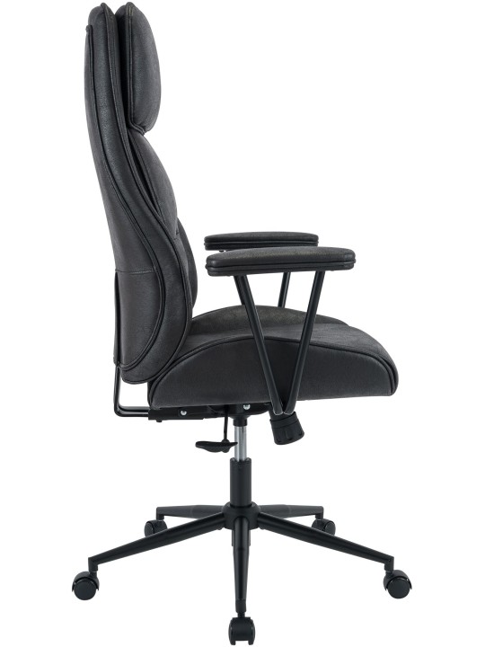 Scaun de birou Siddar, negru antic Scaun de birou Siddar, negru antic
