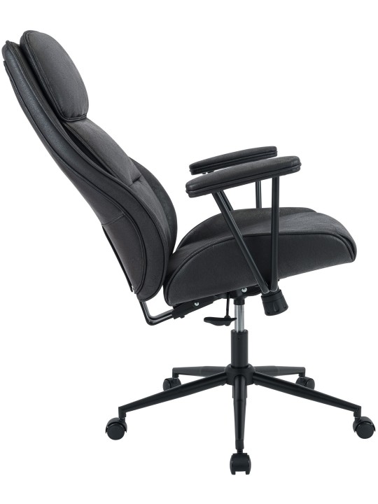 Scaun de birou Siddar, negru antic Scaun de birou Siddar, negru antic