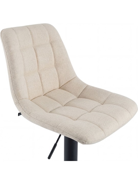 Scaun de bar Mapun material textil, crem Scaun de bar Mapun material textil, crem