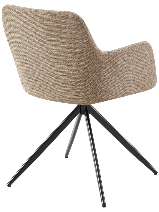 Set 2 scaune de sufragerie Olema material textil, taupe Set 2 scaune de sufragerie Olema material textil, taupe