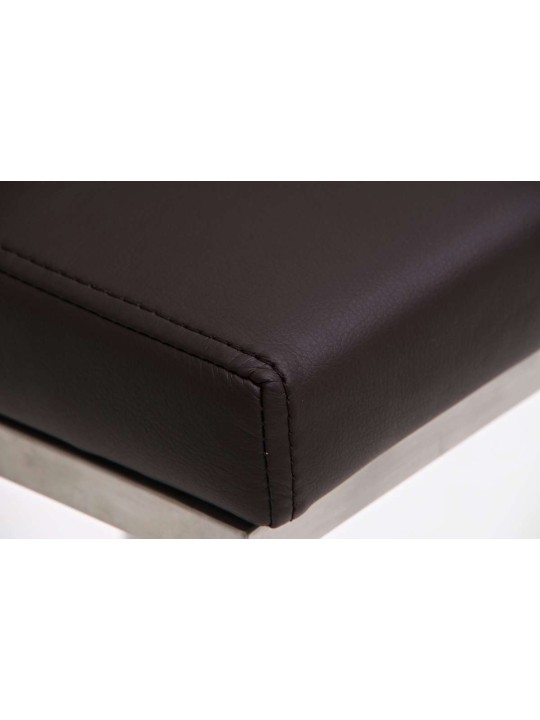 Scaun de bar Panama E imitatie piele, maro