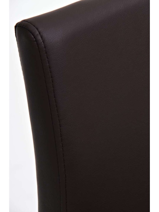 Scaun de bar Panama E imitatie piele, maro