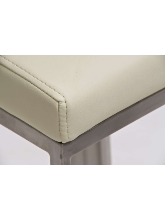 Scaun de bar Panama E imitatie piele, crem Scaun de bar Panama E imitatie piele, crem