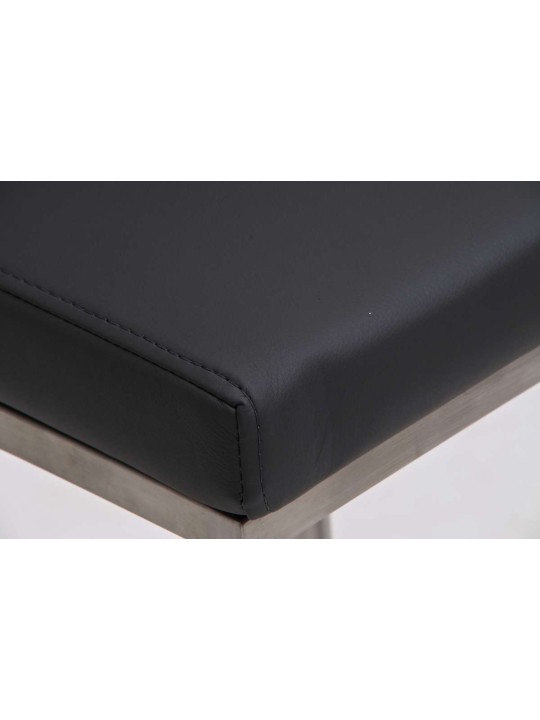 Scaun de bar Panama E imitatie piele, gri