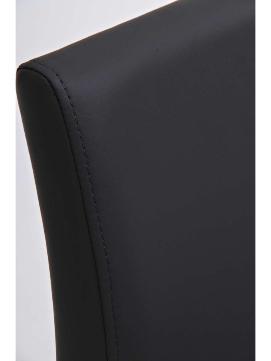 Scaun de bar Panama E imitatie piele, gri