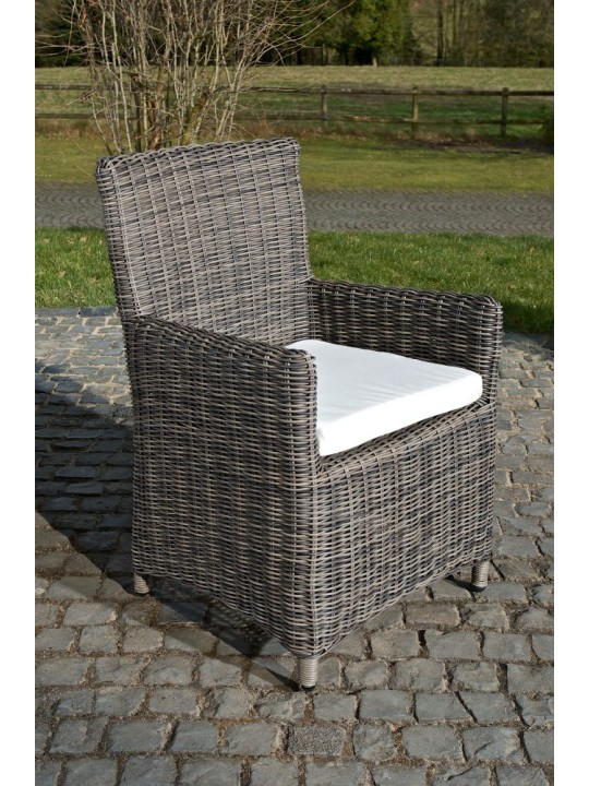 Scaun Fontana / Saint Marlo Cream 5mm, gri melanj