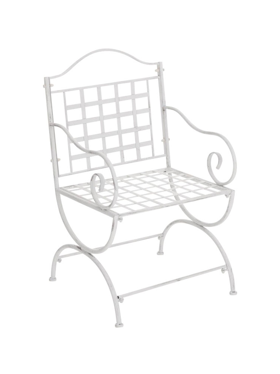 Scaun Lotta, alb antic