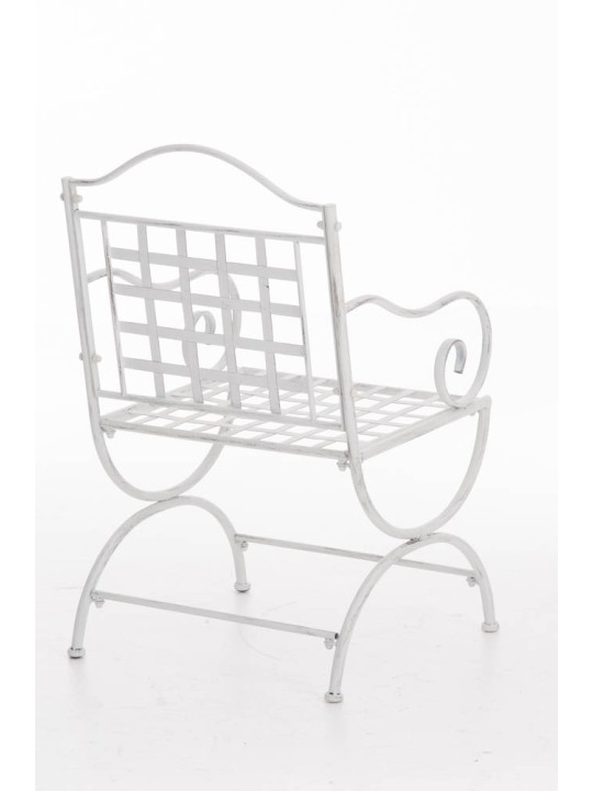 Scaun Lotta, alb antic