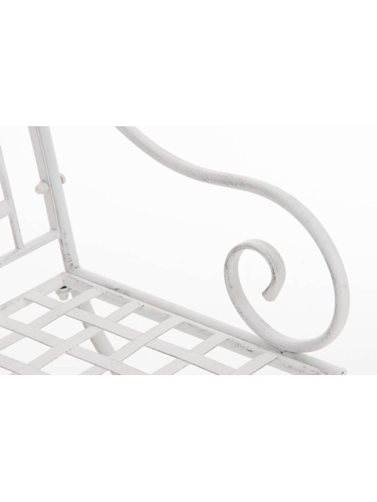 Scaun Lotta, alb antic