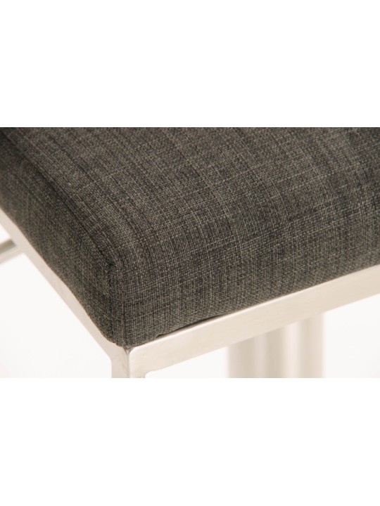 Scaun de bar Panama E stofa, gri închis Scaun de bar Panama E stofa, gri închis