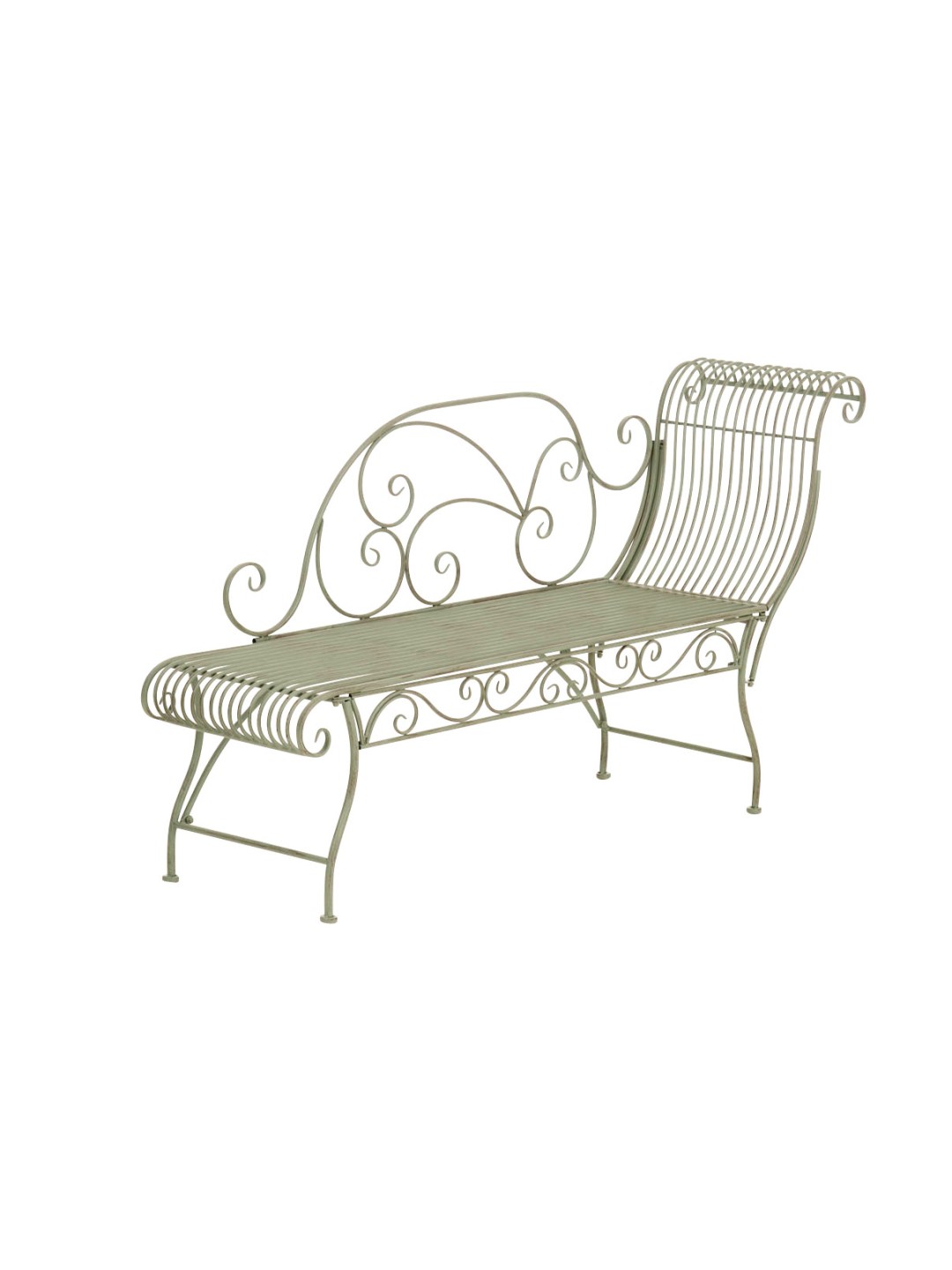 Banca de gradina Karma, verde antic