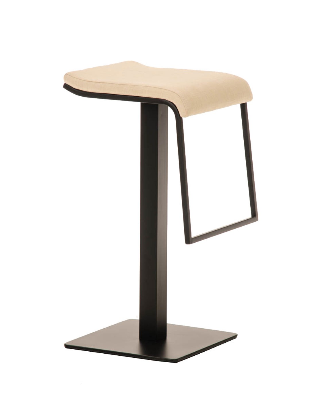 Scaun de bar Tesatura Lameng B78, crem