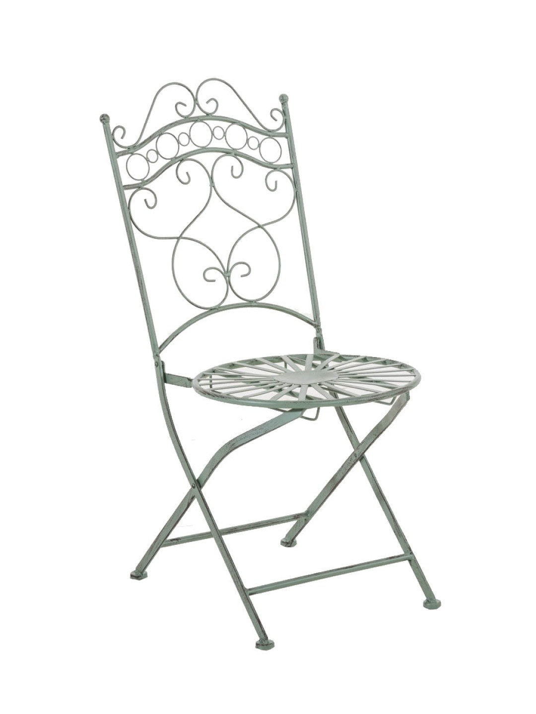 Scaun Indra, verde antic