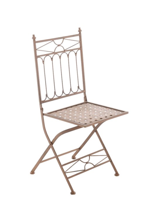 Scaun pliant Asina, maro antic