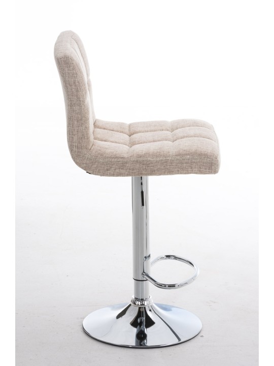 Scaun de bar Peru FABRIC C, crem