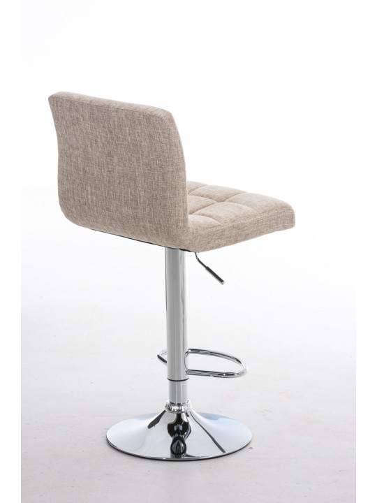 Scaun de bar Peru FABRIC C, crem