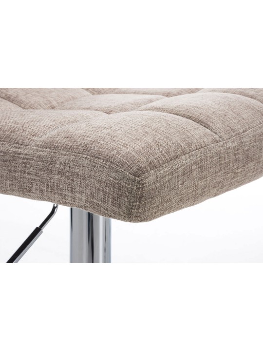 Scaun de bar Peru FABRIC C, crem
