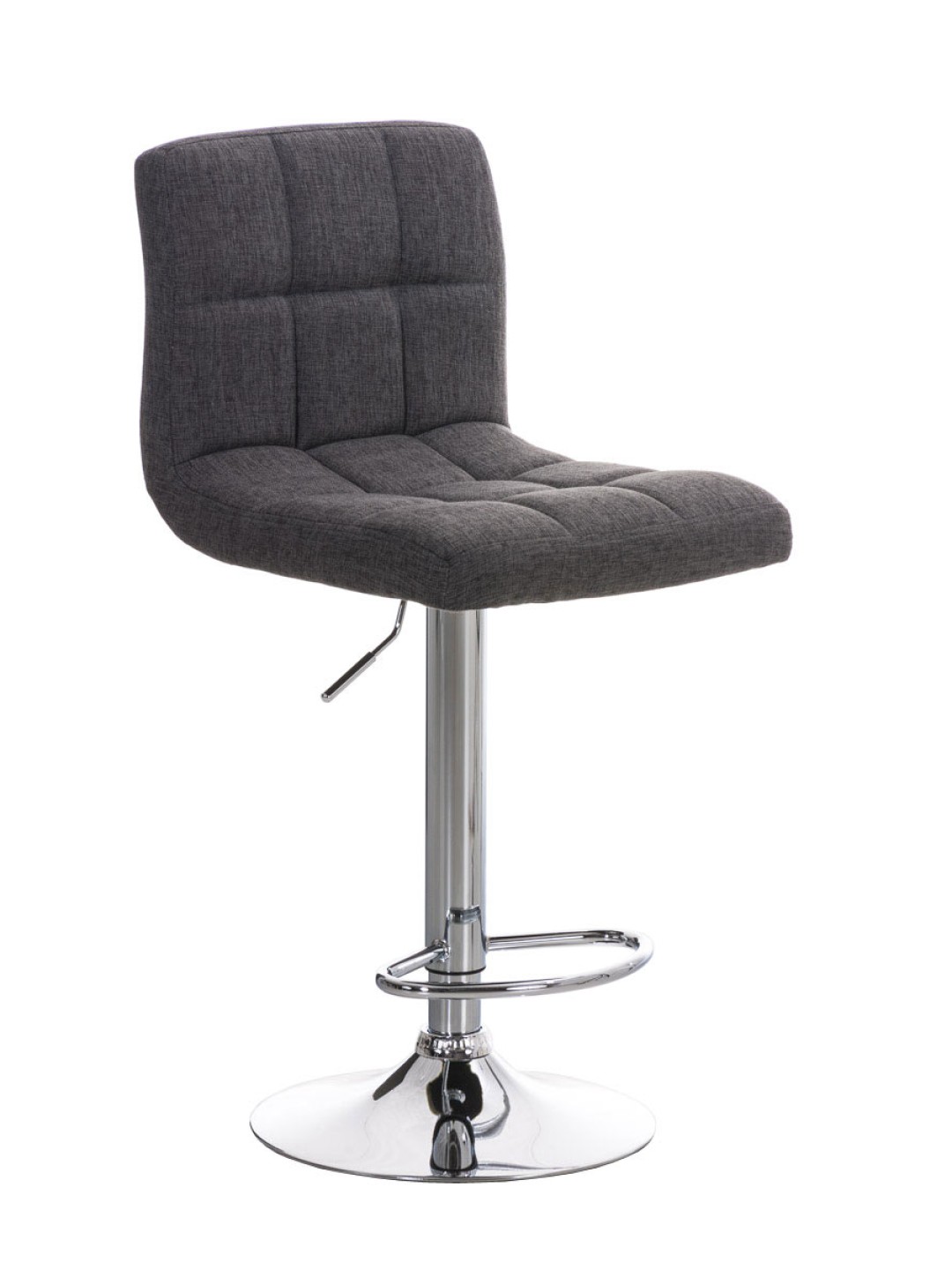 Scaun de bar Peru FABRIC C, gri deschis